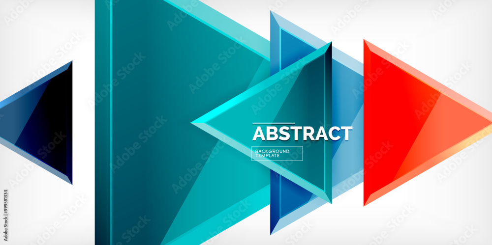 Abstract background - glossy triangles. Vector Illustration For Wallpaper, Banner, Background, Card, Book Illustration, landing page Abstract background - glossy triangles. Vector Illustration For Wallpaper, Banner, Background, Card, Book Illustration, landing page