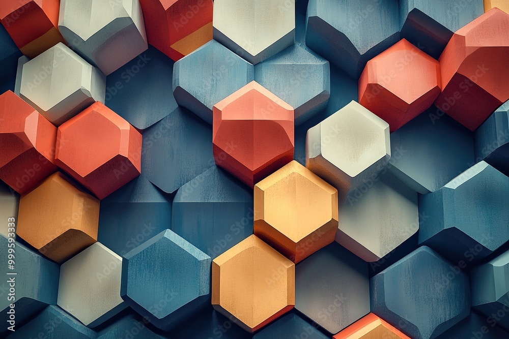 abstract backgrounds with geometrical figures of hexagons. abstract backgrounds with geometrical figures of hexagons.