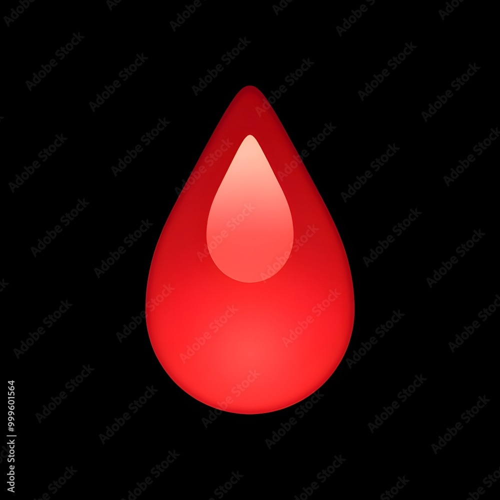 Fototapeta premium Droplet Emoji