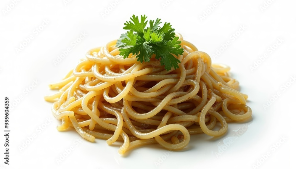 Deliciously twisted noodles ready to be savored Deliciously twisted noodles ready to be savored