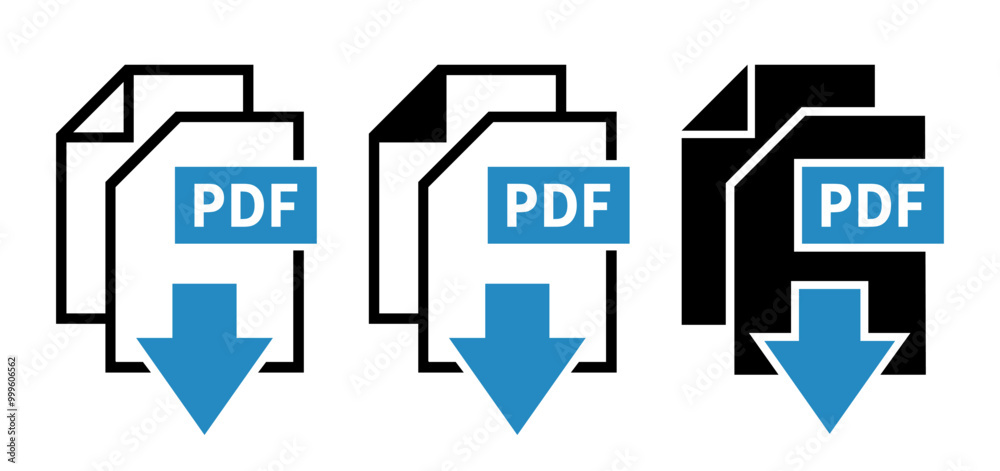 ikona pobierania plików PDF