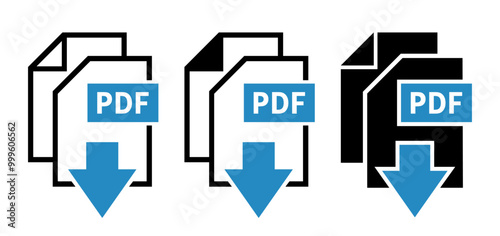 ikona pobierania plików PDF