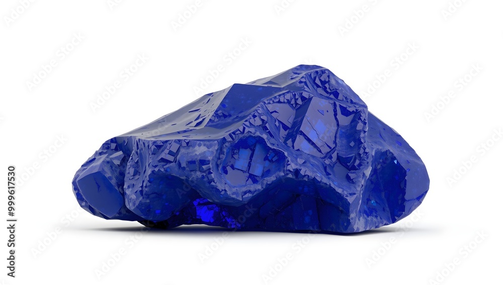 Fototapeta premium Tanzanite Crystal, Violet-Blue