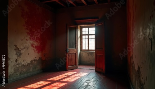  Abandoned room waiting for its story to unfold