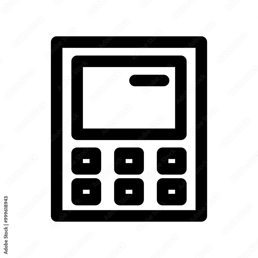 calculator icon design vector illustration calculator icon design vector illustration