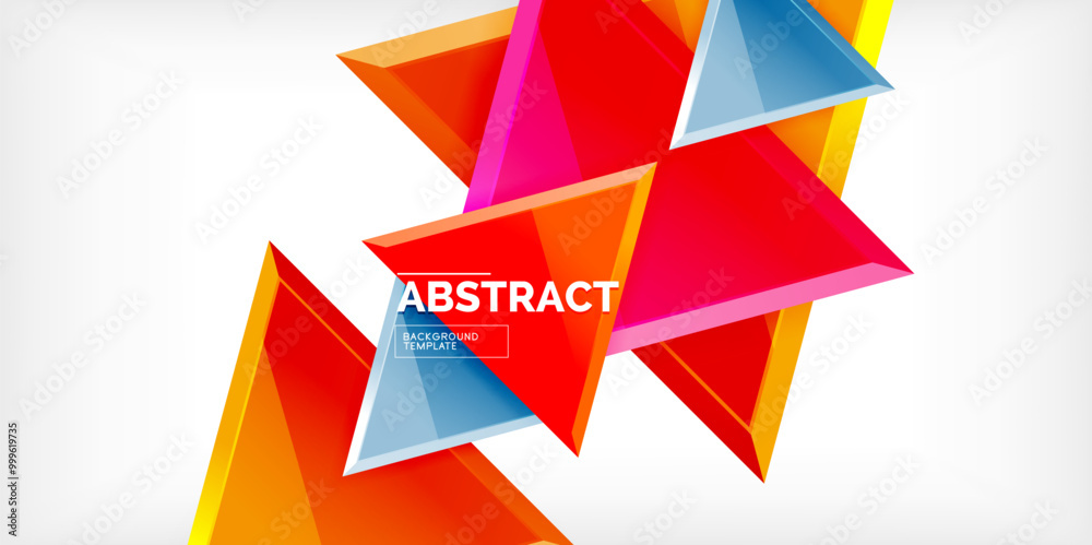 Triangle glass shapes geometric abstract background. Vector Illustration For Wallpaper, Banner, Background, Card, Book Illustration, landing page Triangle glass shapes geometric abstract background. Vector Illustration For Wallpaper, Banner, Background, Card, Book Illustration, landing page