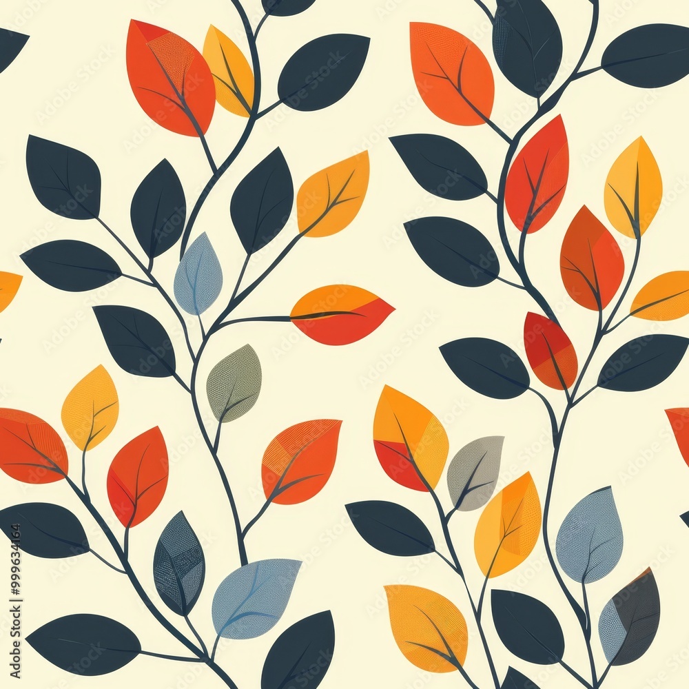 leaves pattern pattern, green. ai generated leaves pattern pattern, green. ai generated