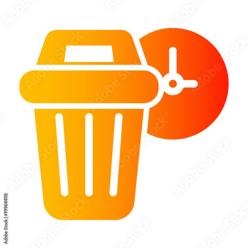 waste of time Gradient icon