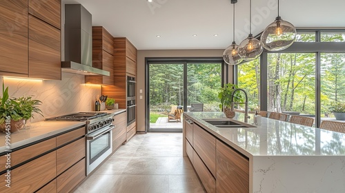 before and after transformation of a modern kitchen showcasing sleek renovations with contemporary design highlighting style and functionality photo