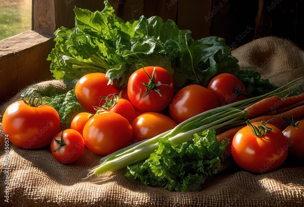 vibrant farm produce displayed eco friendly textures rich colors natural elements showcasing healthy fresh ingredients, abundance, artisan, background vibrant farm produce displayed eco friendly textures rich colors natural elements showcasing healthy fresh ingredients, abundance, artisan, background
