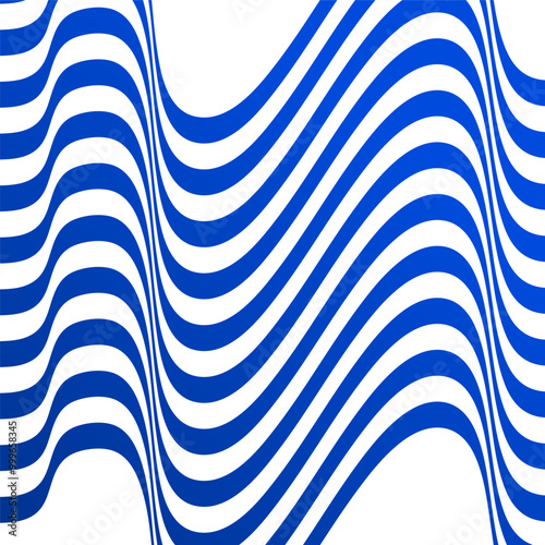 abstract flat design wave background