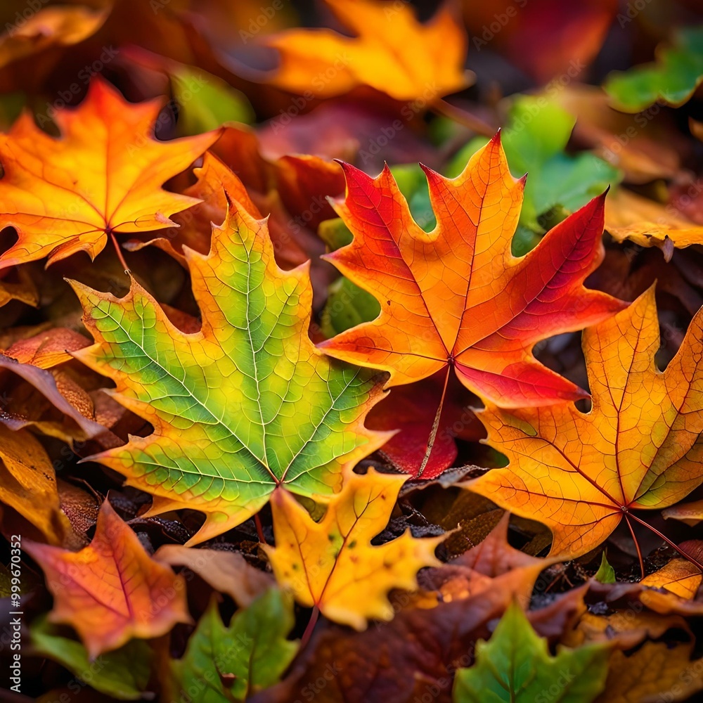 Fototapeta premium Beautiful Autumnal Leaves