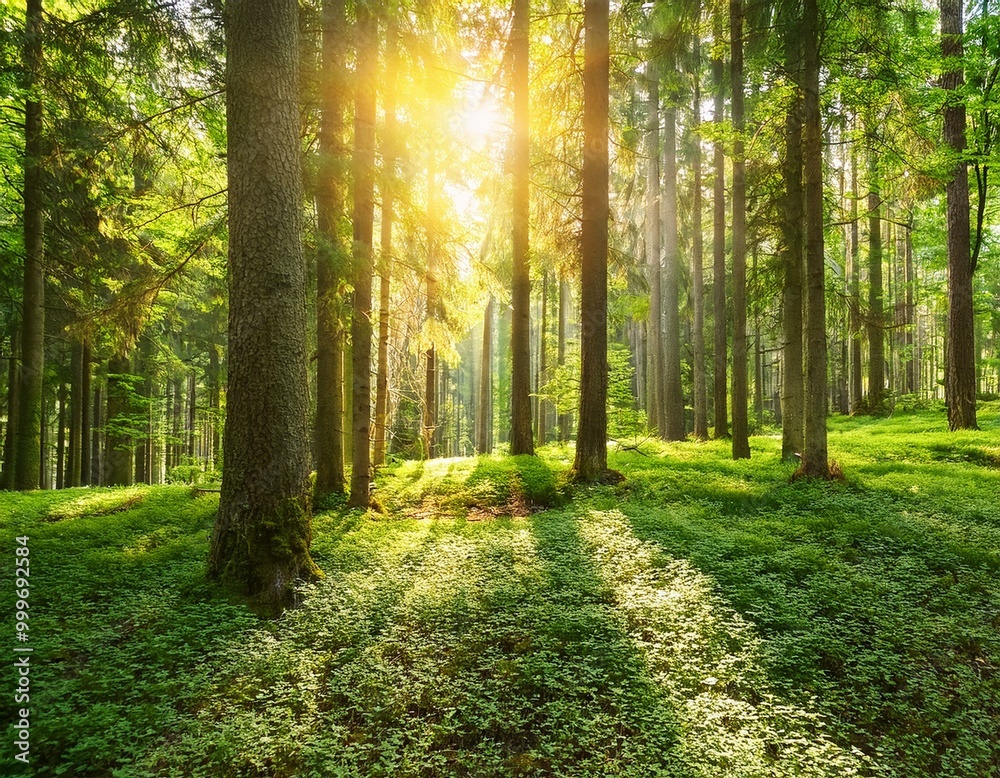 Obraz premium 여름의 기운