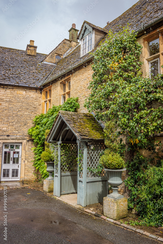 Stow on the Wold, United Kingdom - August 24 2024 Stow on the Wold, United Kingdom - August 24 2024