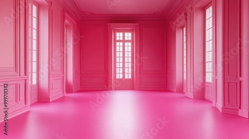 Pink Room Interior.