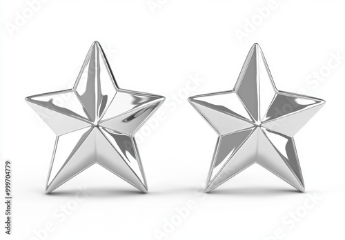 Two Silver Stars.