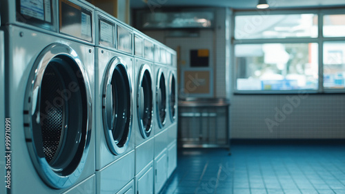 laundry and small business of washing machine service