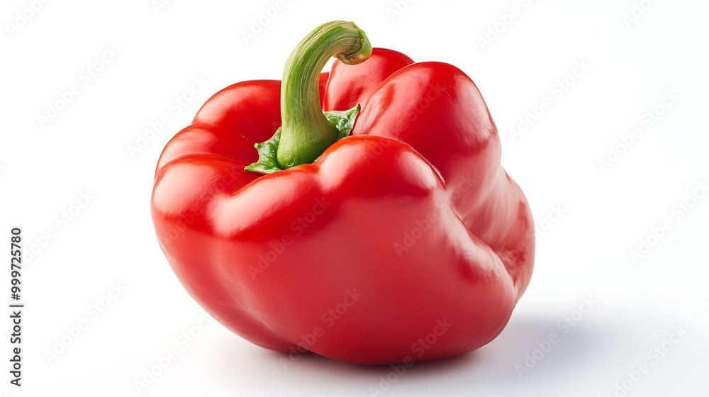 red pepper isolated on white background red pepper isolated on white background