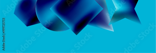 Fluid color geometric shapes abstract background. Vector Illustration For Wallpaper, Banner, Background, Card, Book Illustration, landing page