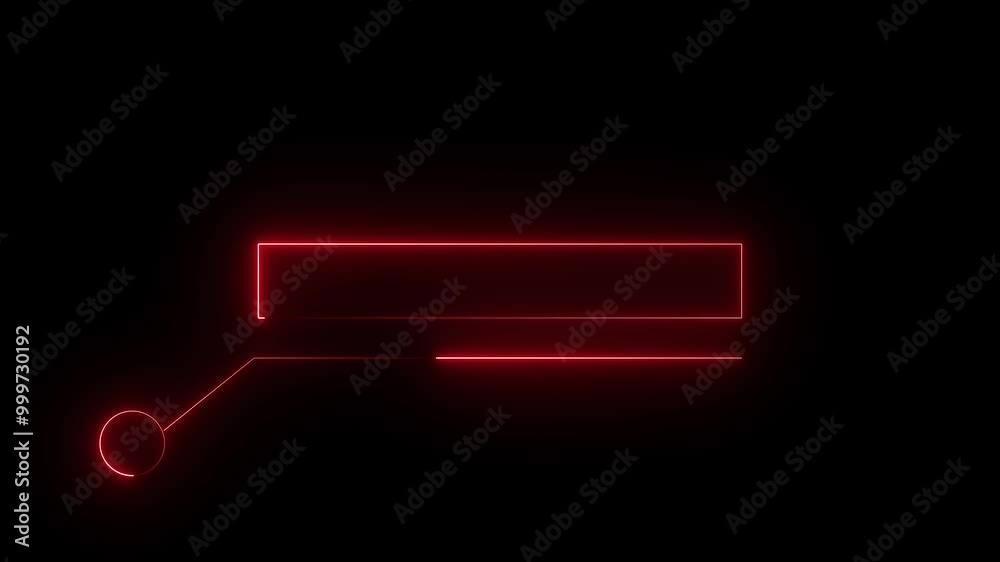 Animation of HUD elements with text data security .Animate a red callous for text. HUD elements on black background Animation of HUD elements with text data security .Animate a red callous for text. HUD elements on black background