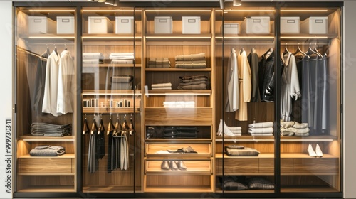 Modern Walk-in Closet