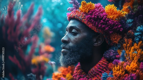 Exploring Identity Through Vibrant Underwater Art: A Celebration of Color and Culture