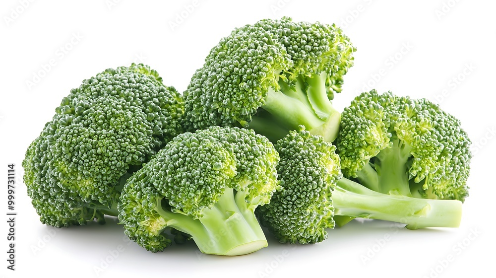 broccoli isolated on white background broccoli isolated on white background