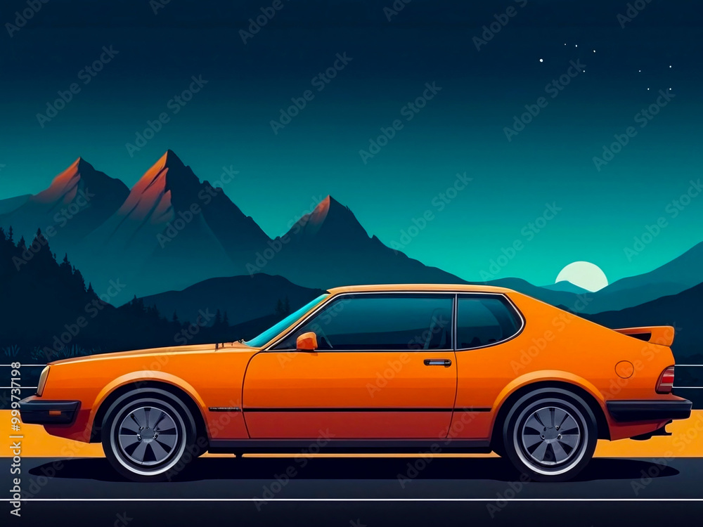 Naklejka premium car