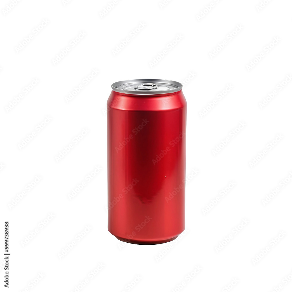 Red Blank Can, Blank Soda, isolated, transparent background, no background. PNG. Red Blank Can, Blank Soda, isolated, transparent background, no background. PNG.