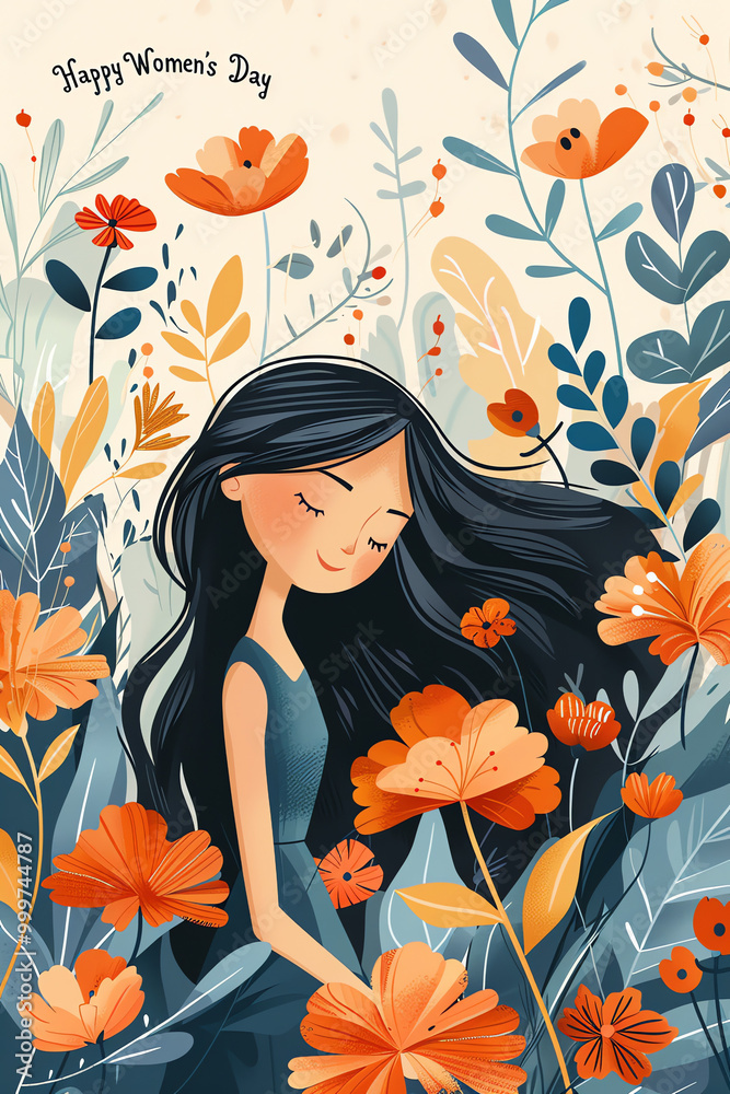 child with flowers child with flowers