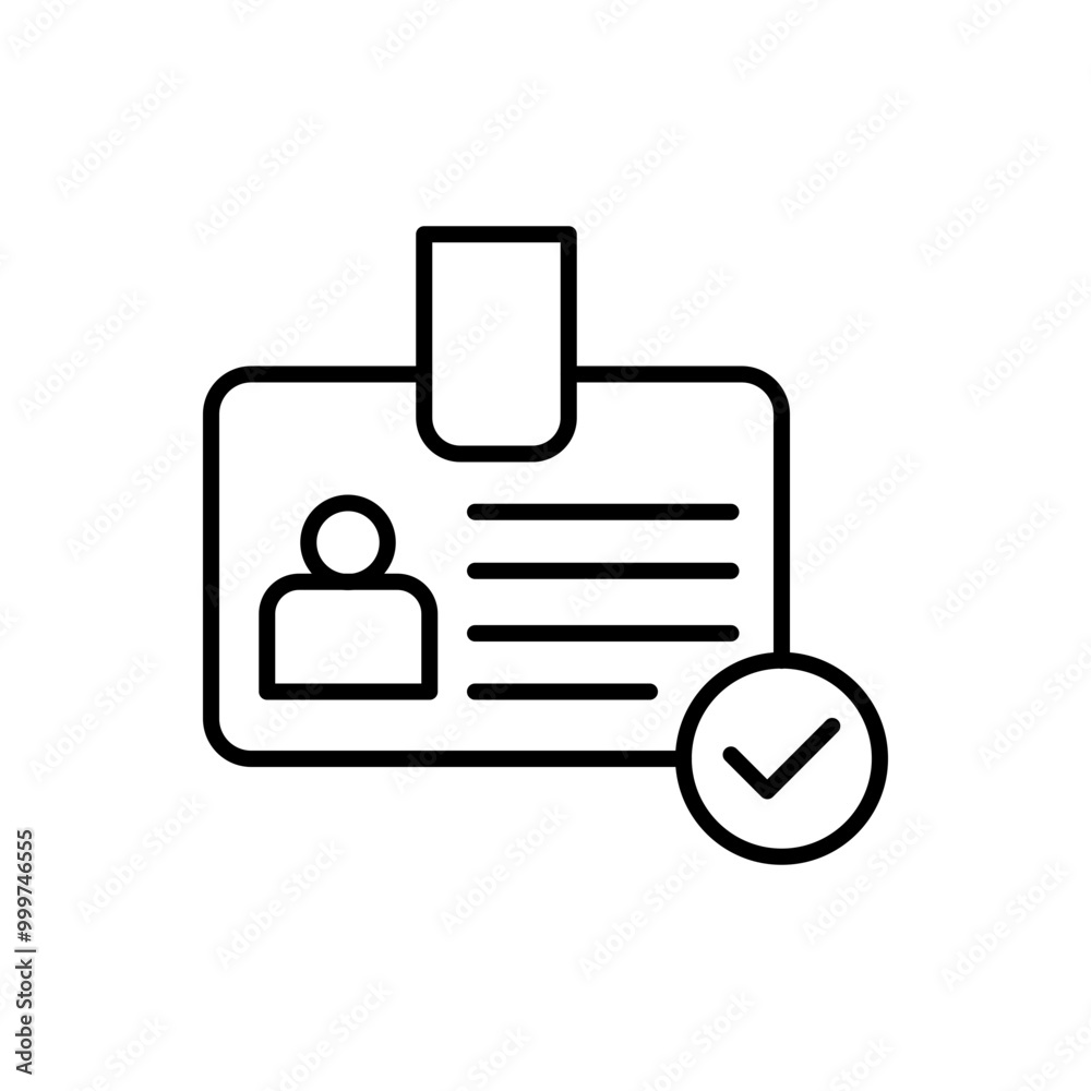 Employment contract outline icons, minimalist vector illustration ,simple transparent graphic element .Isolated on white background Employment contract outline icons, minimalist vector illustration ,simple transparent graphic element .Isolated on white background