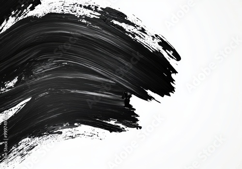 Black Brushstroke.