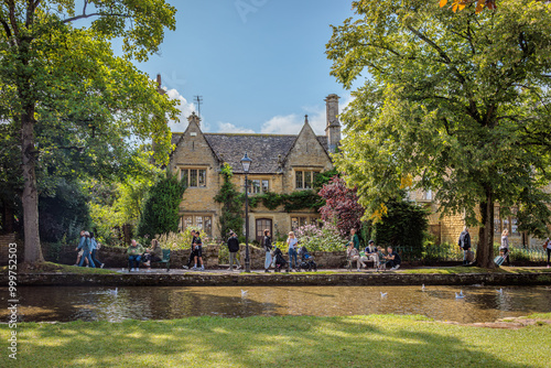 Bourton-on-the-Water, England - August 24 2024 