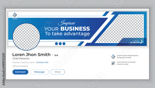 LinkedIn marketing banner covers and social media cover designs.