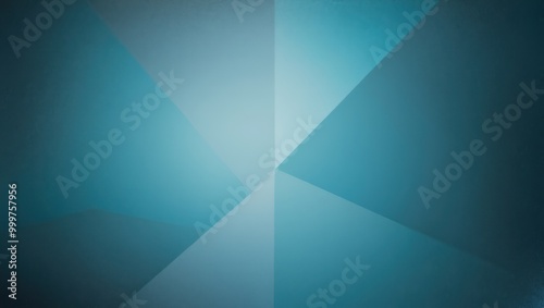 Abstract geometric design featuring cool blue tones and smooth gradients, perfect for backgrounds and modern artistic projects