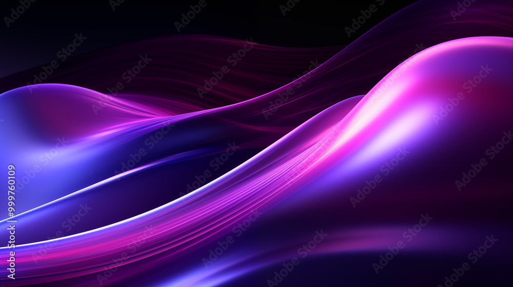 Blue purple wavy abstract background Blue purple wavy abstract background