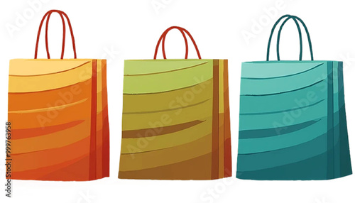 colorful shopping bags