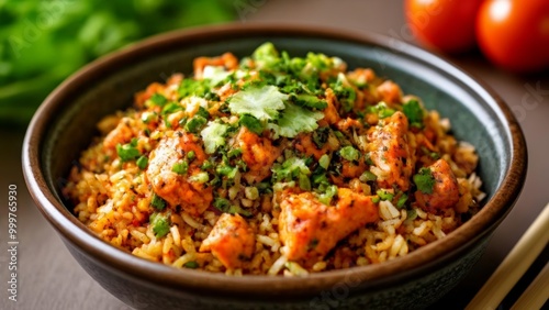  Delicious stirfry with rice and vegetables