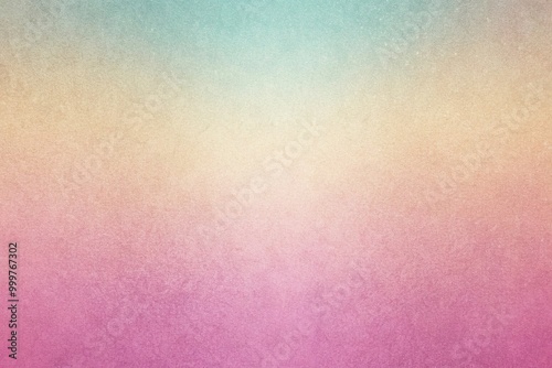 Grainy gradient pink beige background with pastel colors and copy space