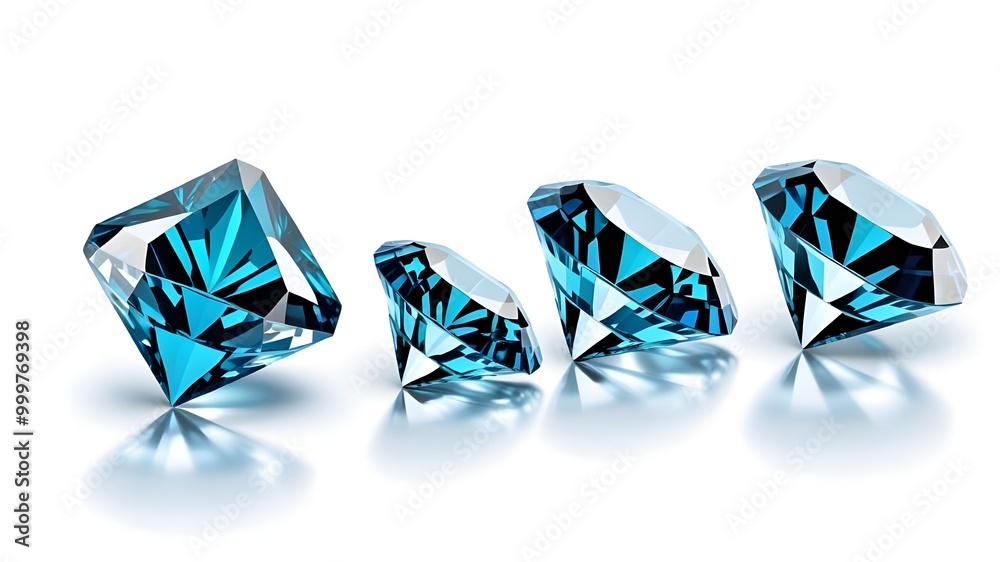 blue diamond gem