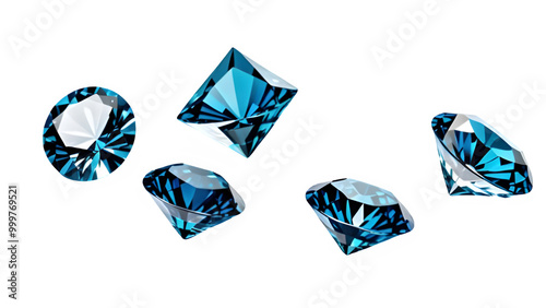 blue diamond gem