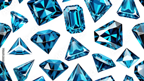 blue diamond gem