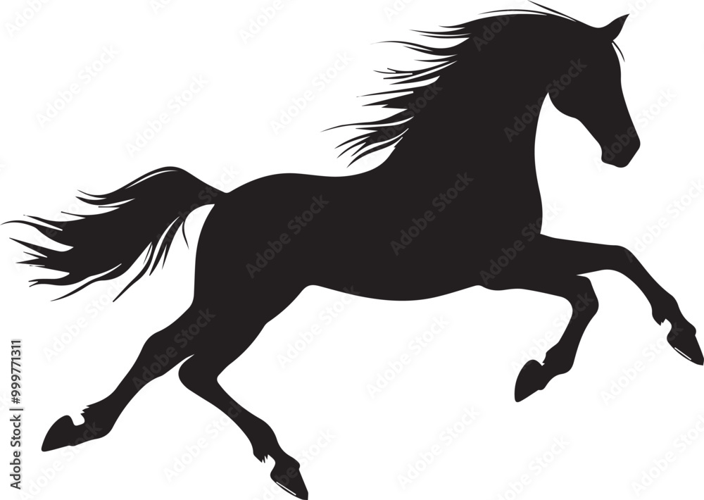 Obraz premium horse isolated on white