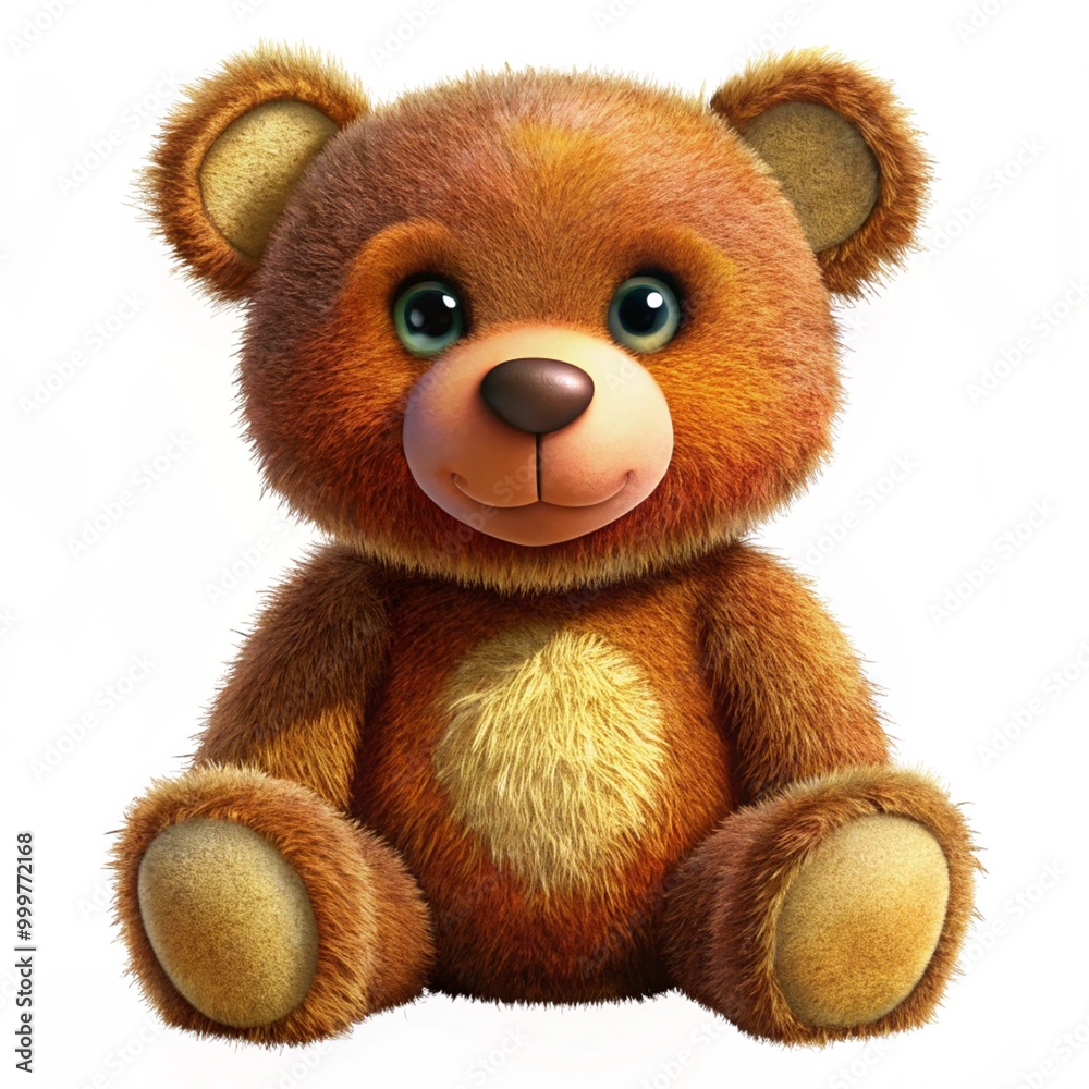Teddy bear isolated on white background. Teddy bear isolated on white background.