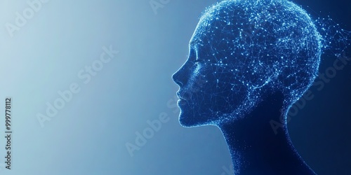 A digital silhouette of a h...