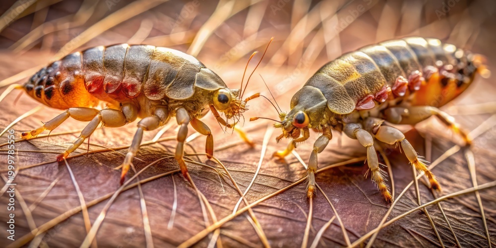 Detailed close-up images showcase jiggers embedded in skin, illustrating the painful effects of sand flea infestations Detailed close-up images showcase jiggers embedded in skin, illustrating the painful effects of sand flea infestations