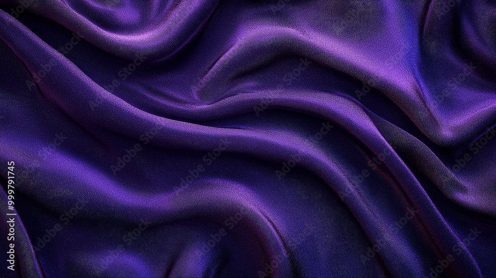 Fototapeta premium Luxurious Drapes The Richness of Velvet and Satin
