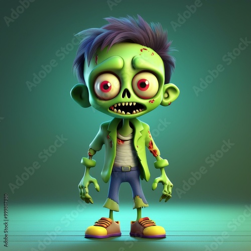 Spooky Cartoon Halloween Zo...