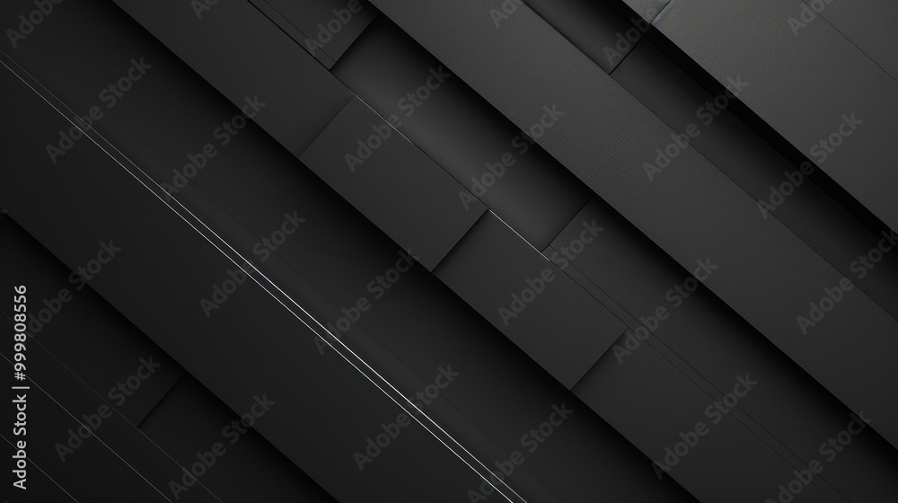 Abstract Black and White Geometric Pattern Abstract Black and White Geometric Pattern