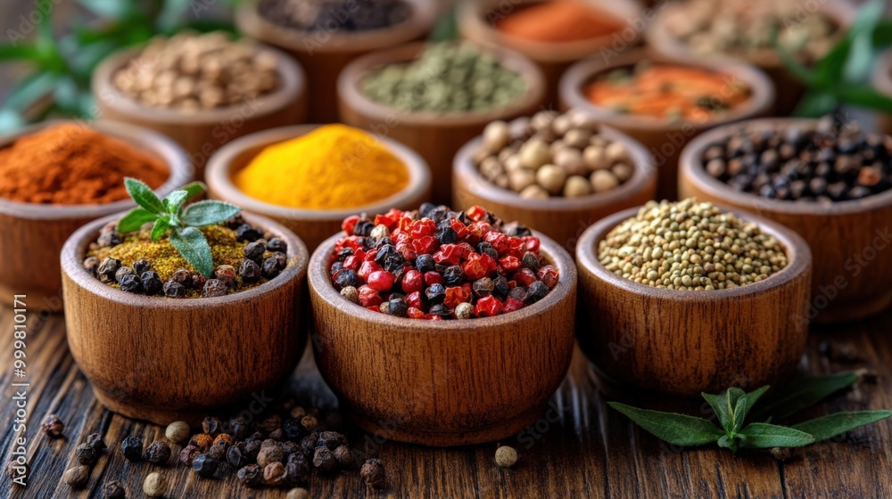 Close-Up of Assorted Spices Close-Up of Assorted Spices
